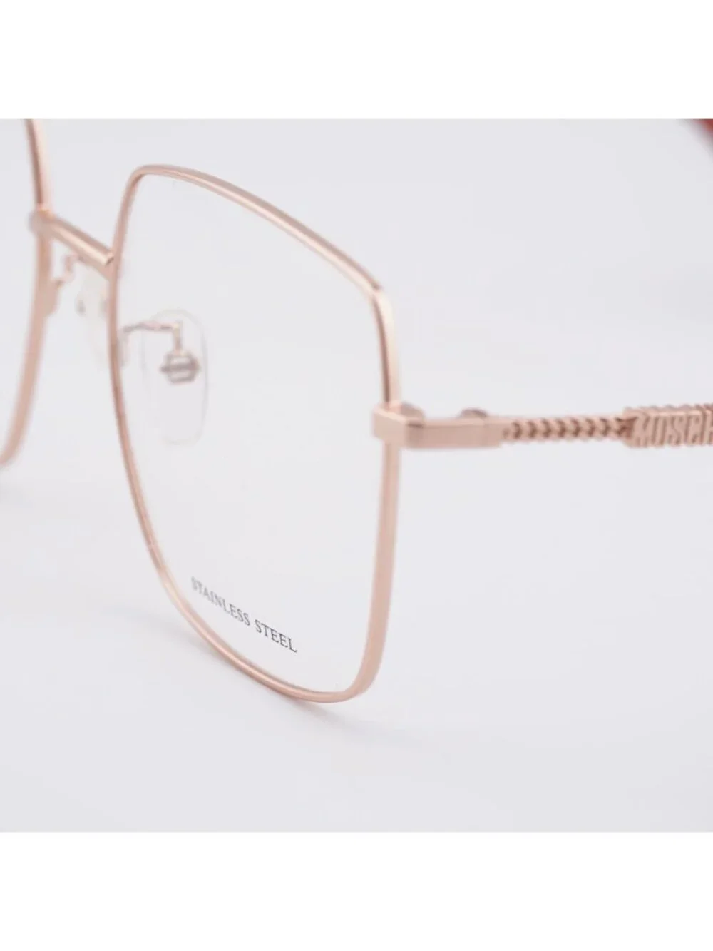 Moschino MOS615/G 0DDB 00 Eyeglasses Gold 56mm Butterfly Frame